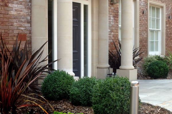 Column with Half round pilaster