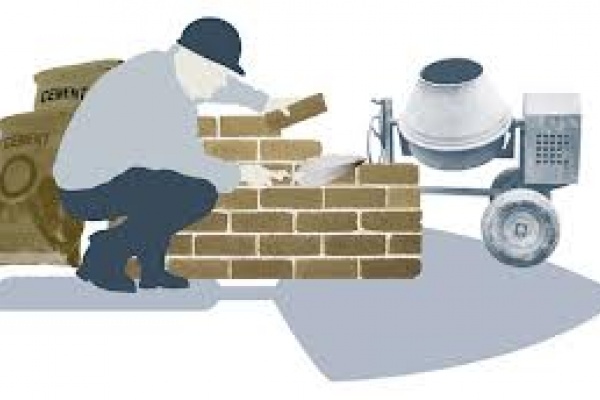 Selfbuilder bricklayer