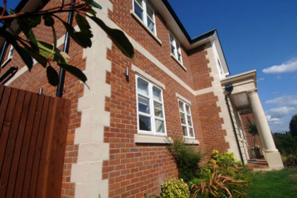 Quoins with Portico